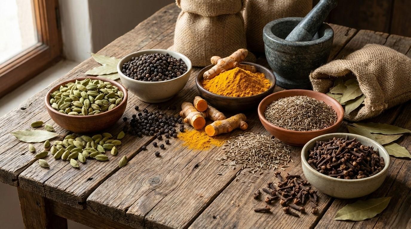Indian Spices and Seasonings
